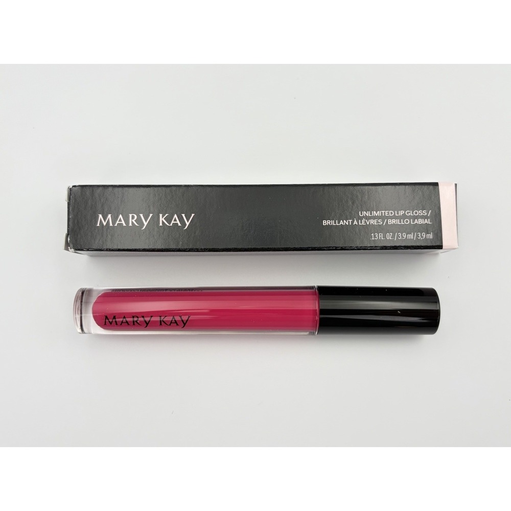 Mary Kay Unlimited Lip Gloss Pink Fusion 0.13 oz / 3.9 ml NIB Makeup 153484